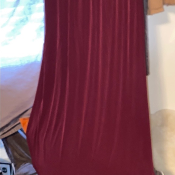 EAST 5th Plum Embroidered maxi dress M - Picture 5 of 14